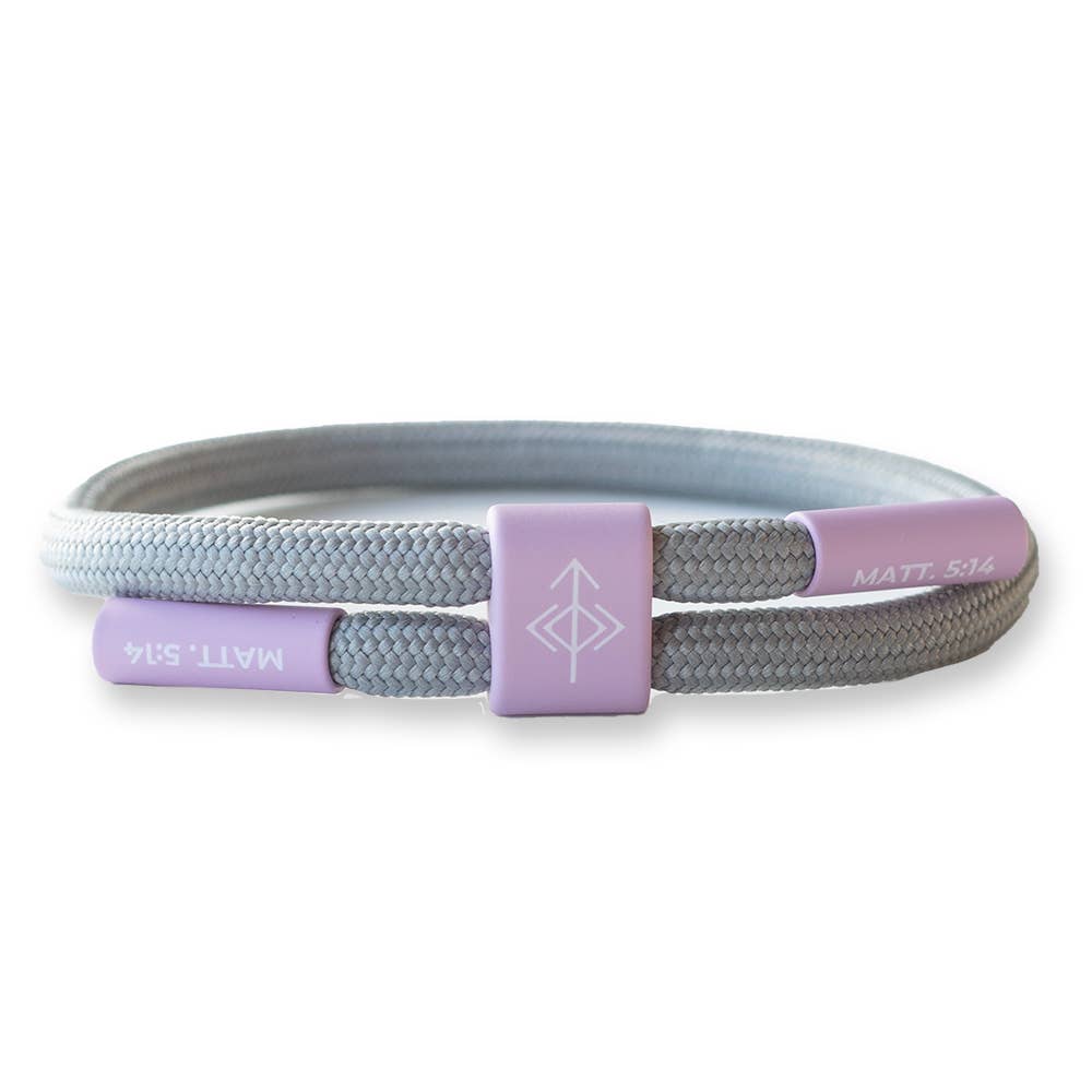 BE THE LIGHT Bracelet, Christian Cord Bracelet