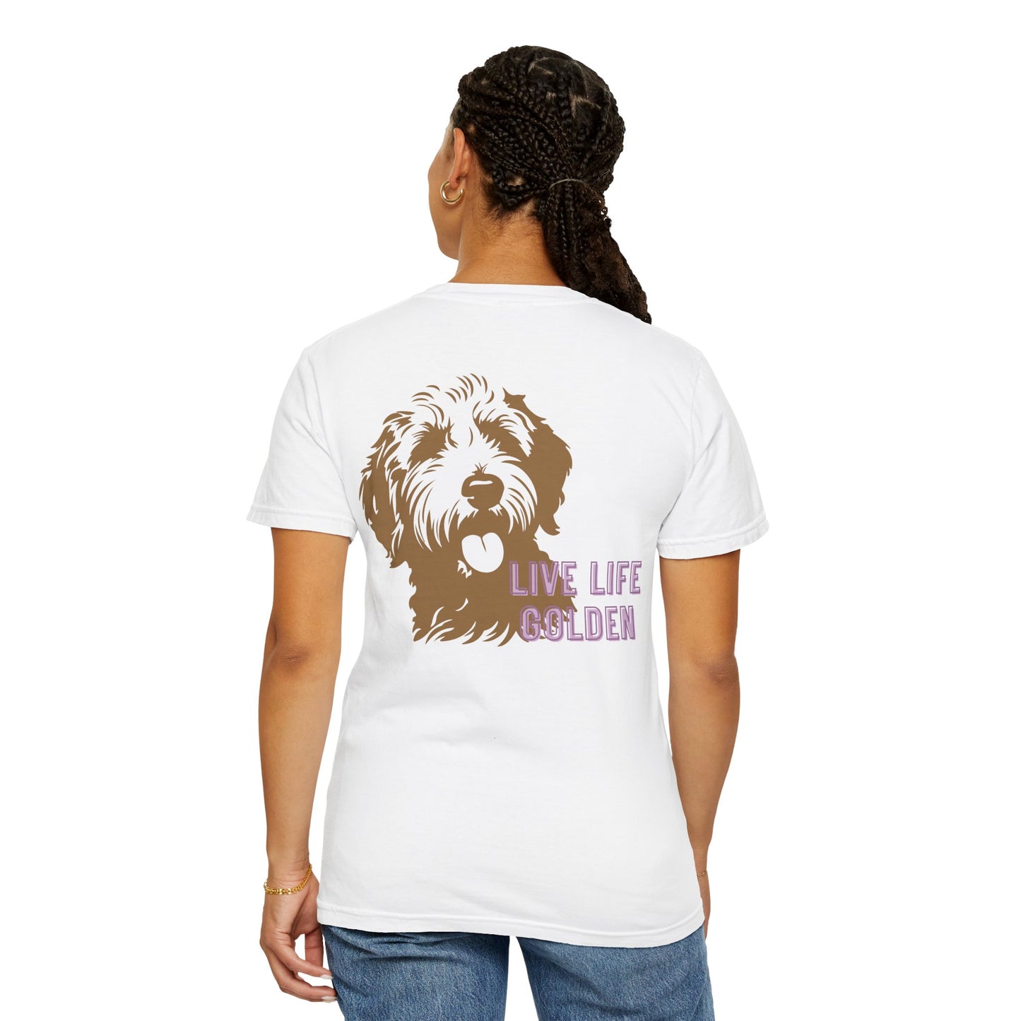 Roost & Ruffle "Live Life Golden" Unisex T-Shirt