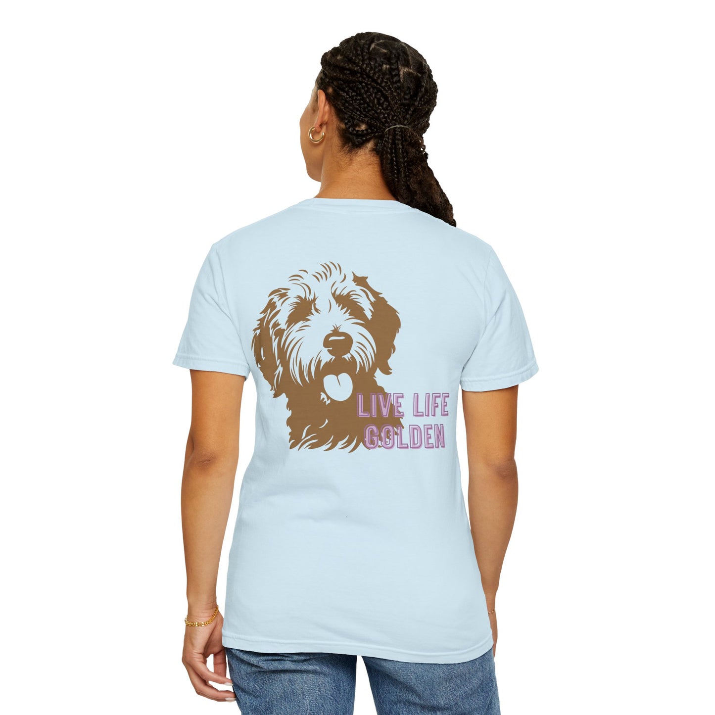 Roost & Ruffle "Live Life Golden" Unisex T-Shirt
