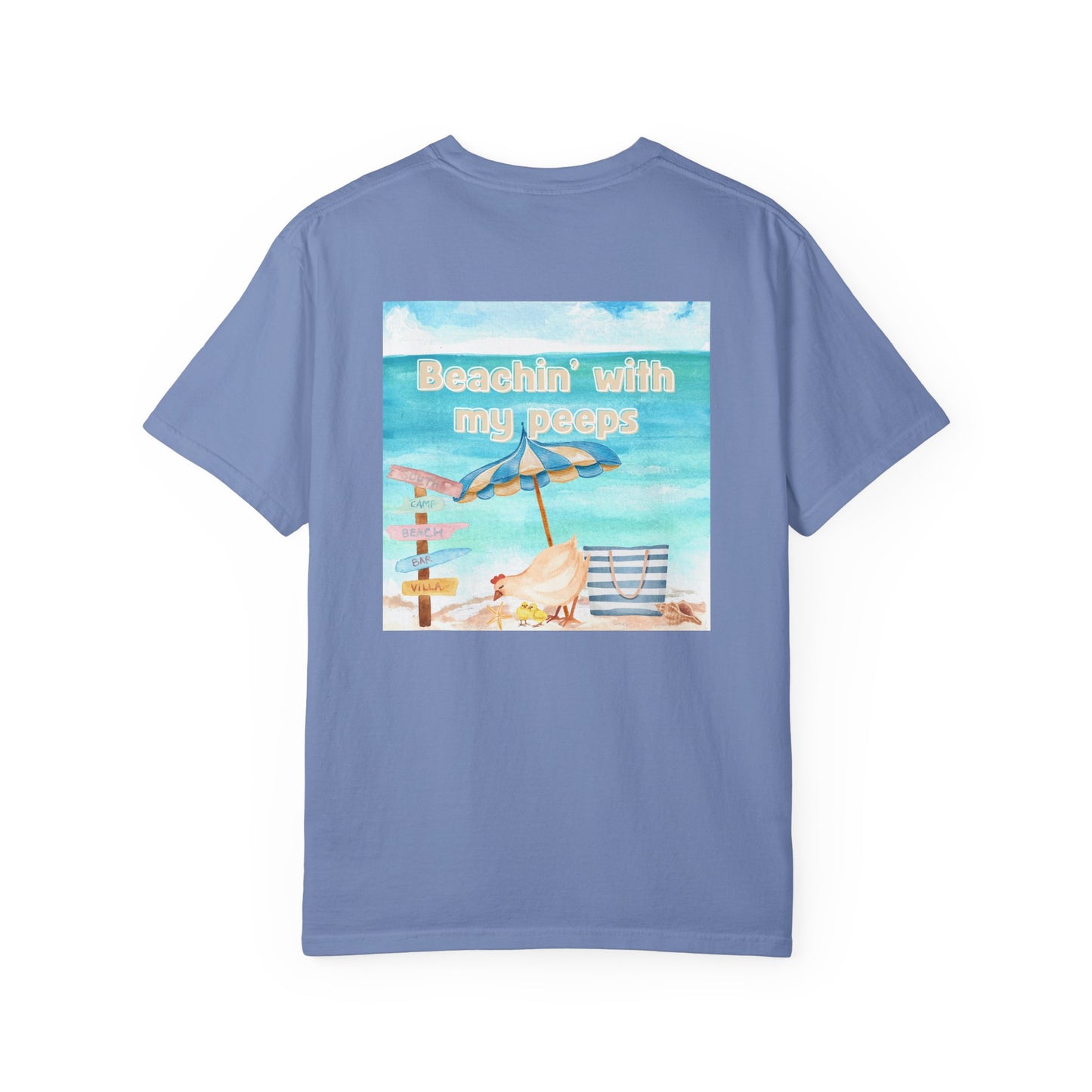 Beachin' with my peeps Roost & Ruffle Graphic T-Shirt | Unisex Summer Tee