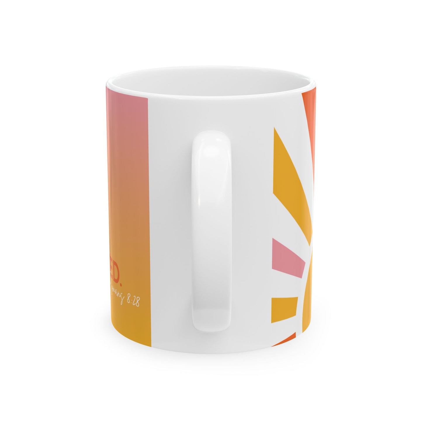 Chosen Called Caffeinated Romans 8:28 Ceramic Coffee Mug (11oz, 15oz)