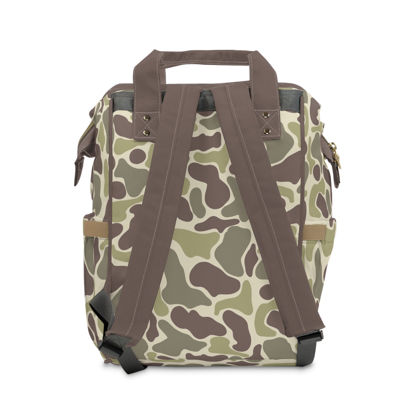 Deer Camo Diaper Backpack - Stylish, Practical Baby Bag, Gifts for New Moms, Travel Essentials, Everyday Carrying