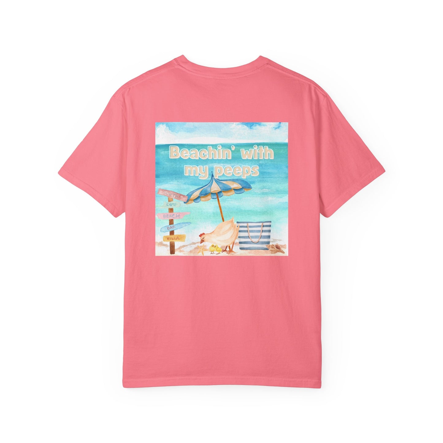 Beachin' with my peeps Roost & Ruffle Graphic T-Shirt | Unisex Summer Tee