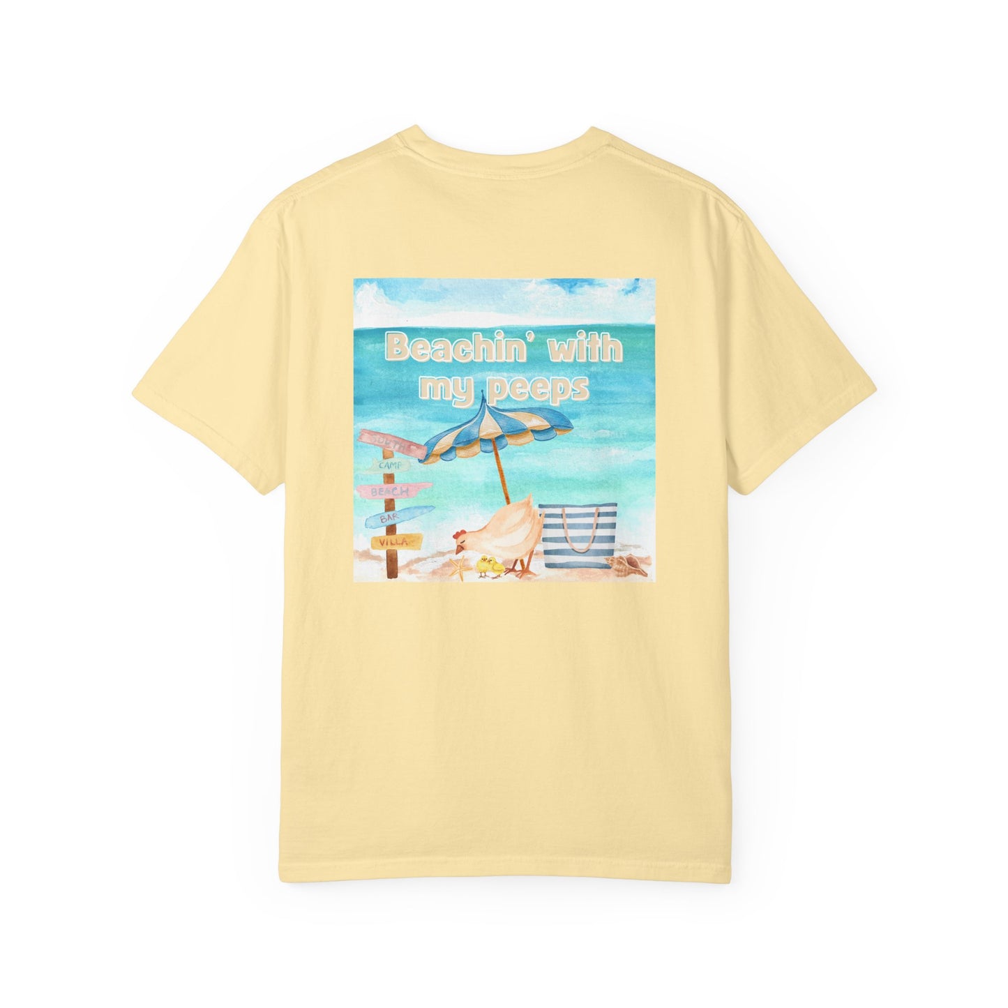 Beachin' with my peeps Roost & Ruffle Graphic T-Shirt | Unisex Summer Tee