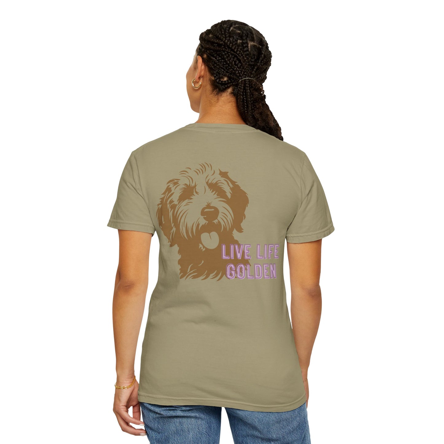 Roost & Ruffle "Live Life Golden" Unisex T-Shirt