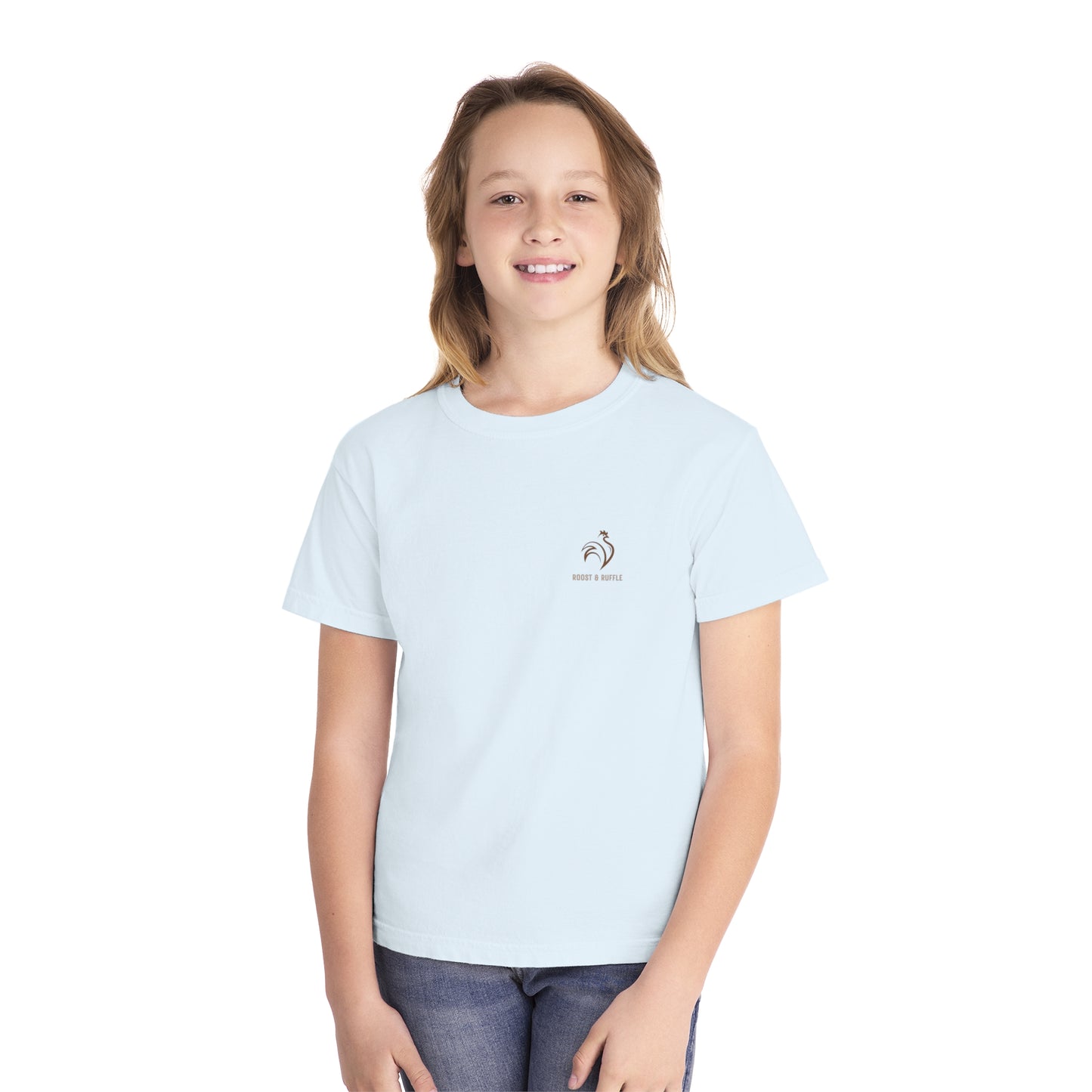Roost & Ruffle - Youth Fishing Tee Gone Cluckin'