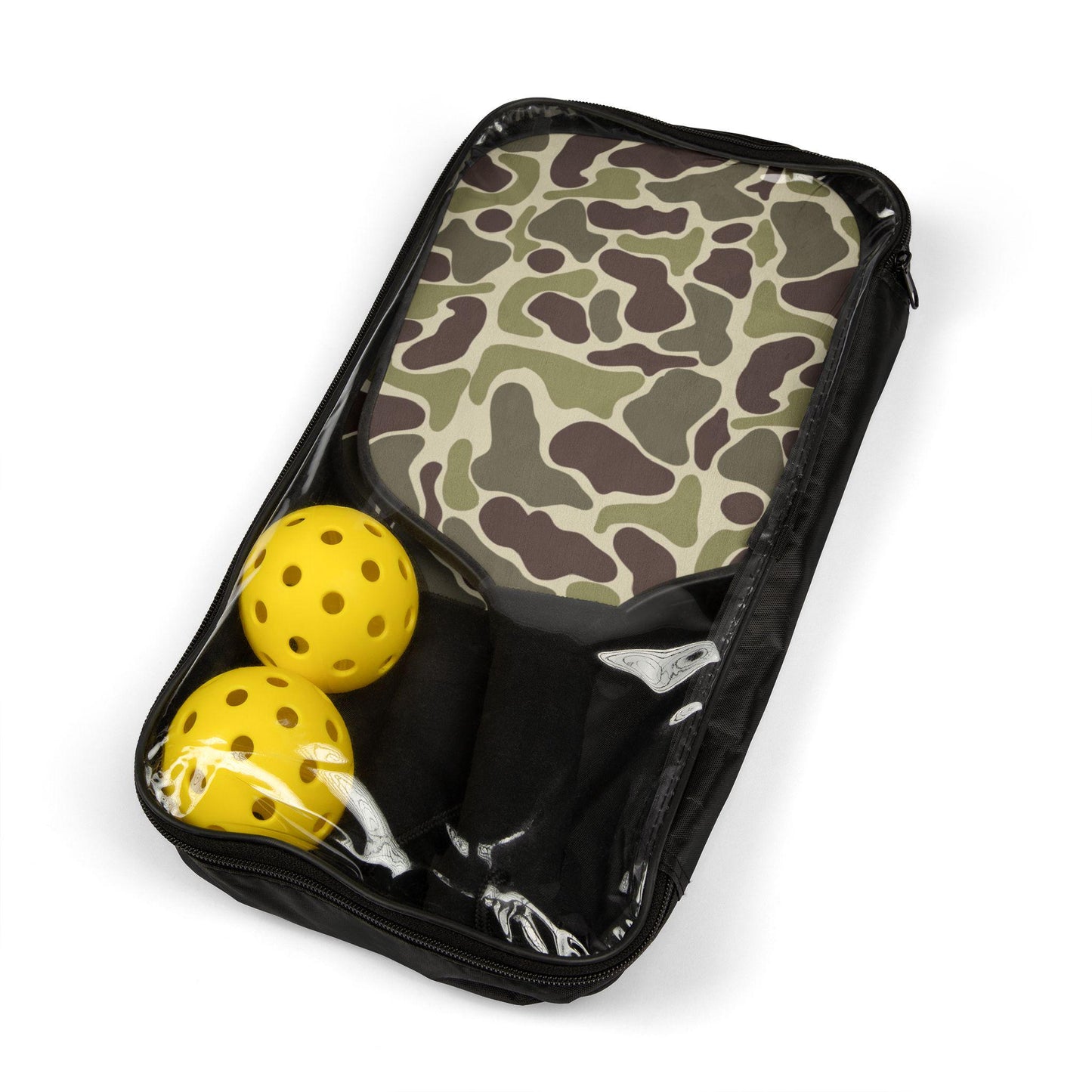 Camo Pickleball Paddle Set, Ideal for Players, Great for Sports Gifts, Outdoor Fun, Pickleball Enthusiasts, Summer Activities
