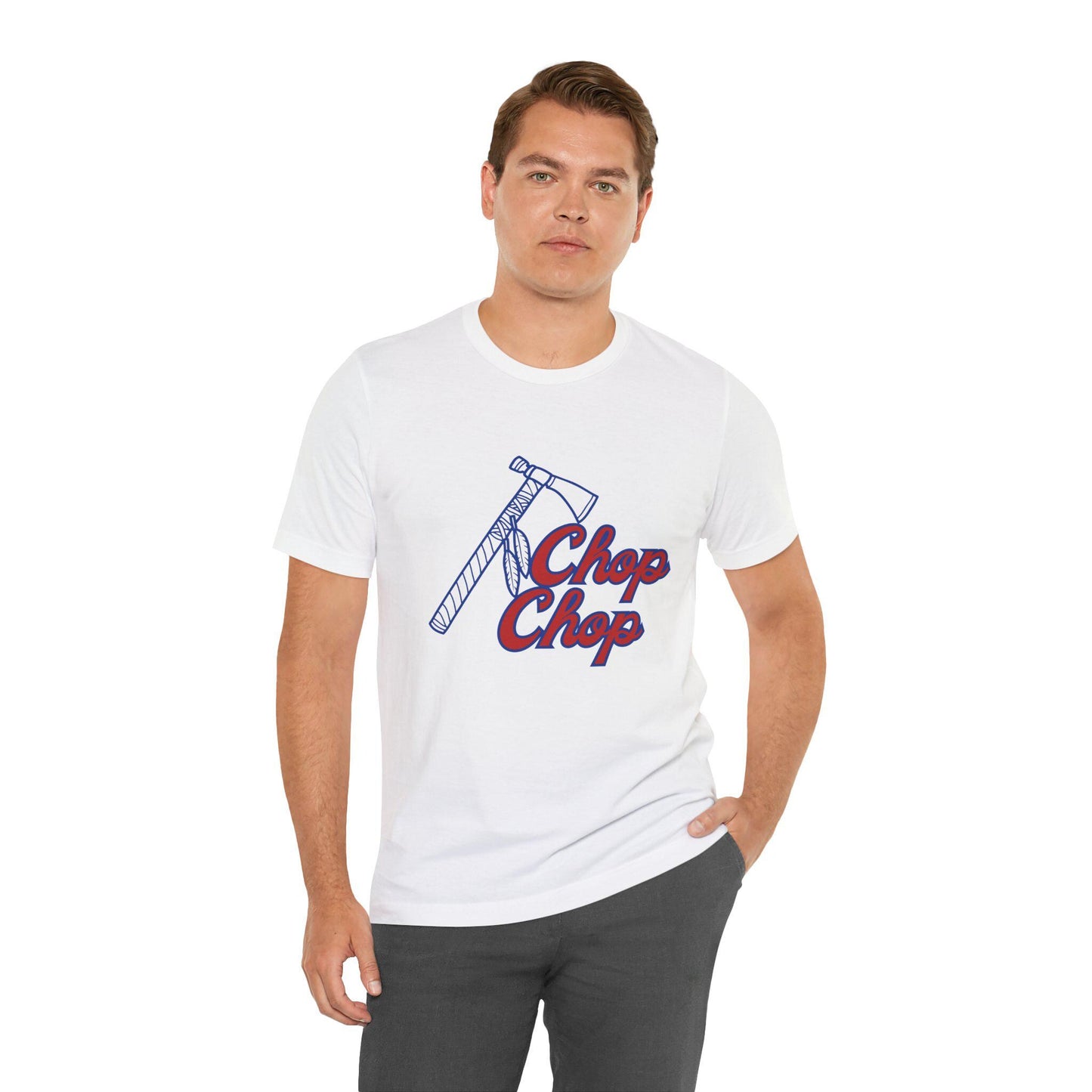 Chop Chop Unisex T-Shirt, Casual Graphic Tee, Gift for Him/Her, Birthday Present, Outdoor Apparel