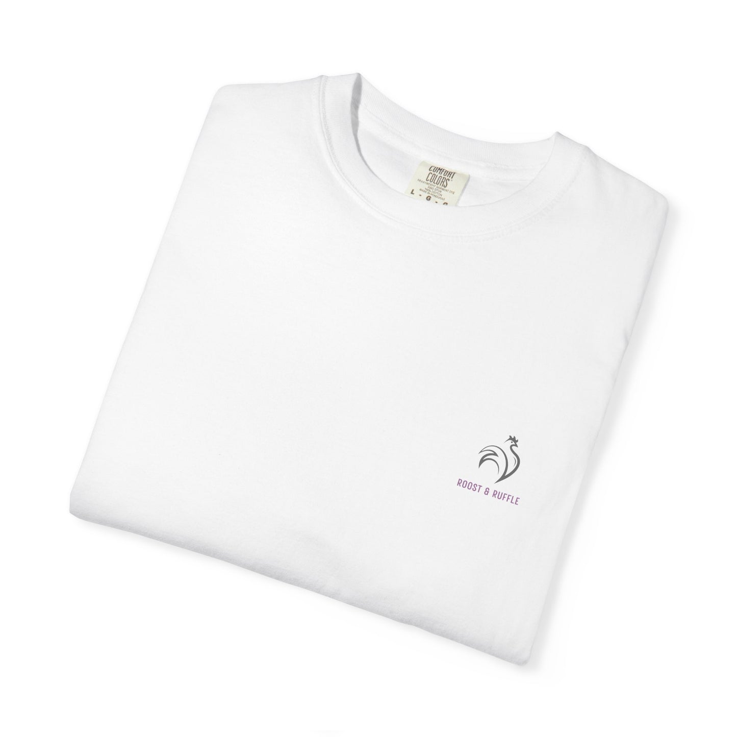Roost & Ruffle Brand Unisex T-shirt - Happiness is... Hen & Chicks