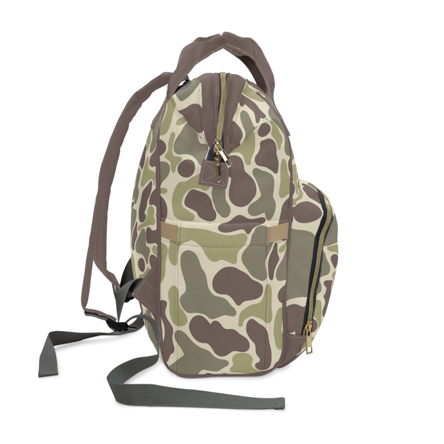 Duck Camo Diaper Backpack - Stylish, Practical Baby Bag, Gifts for New Moms, Travel Essentials, Everyday Carrying