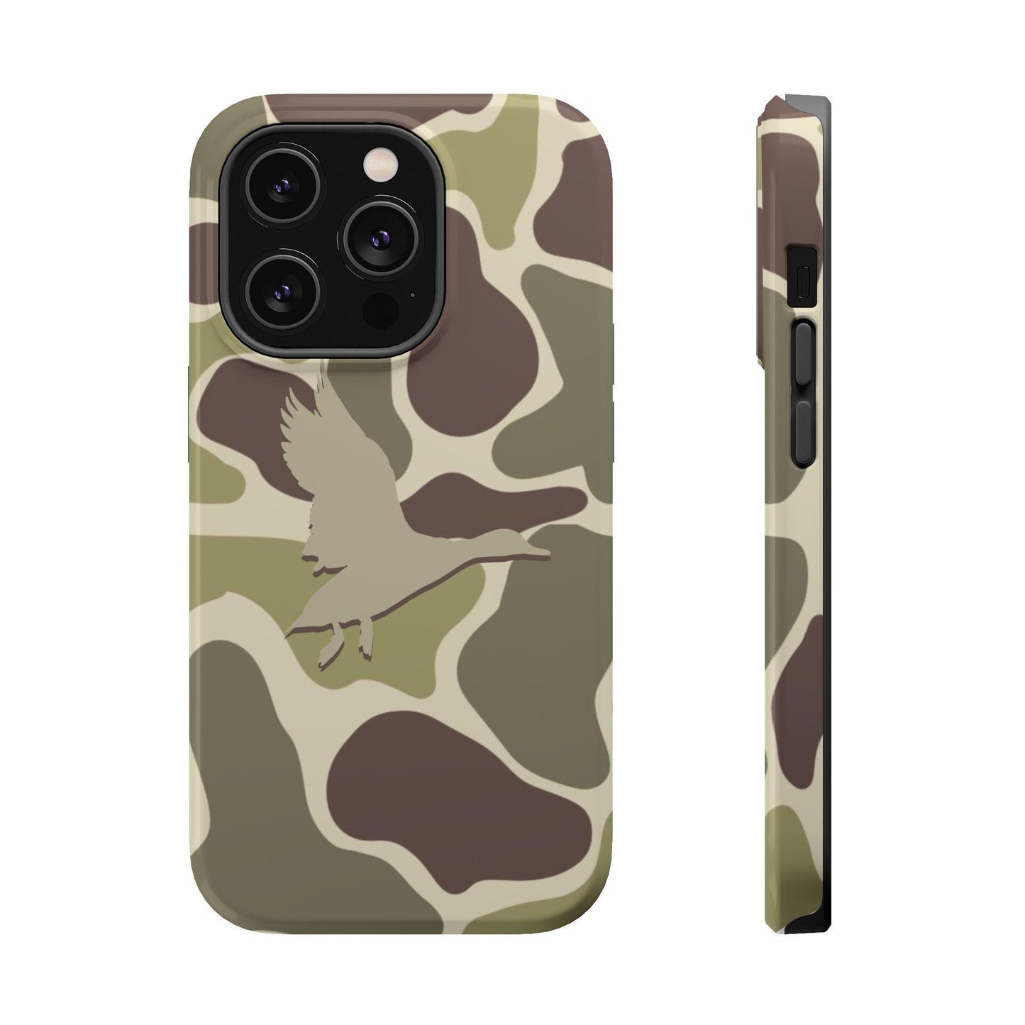 Duck Camo Magnetic Tough iPhone Case