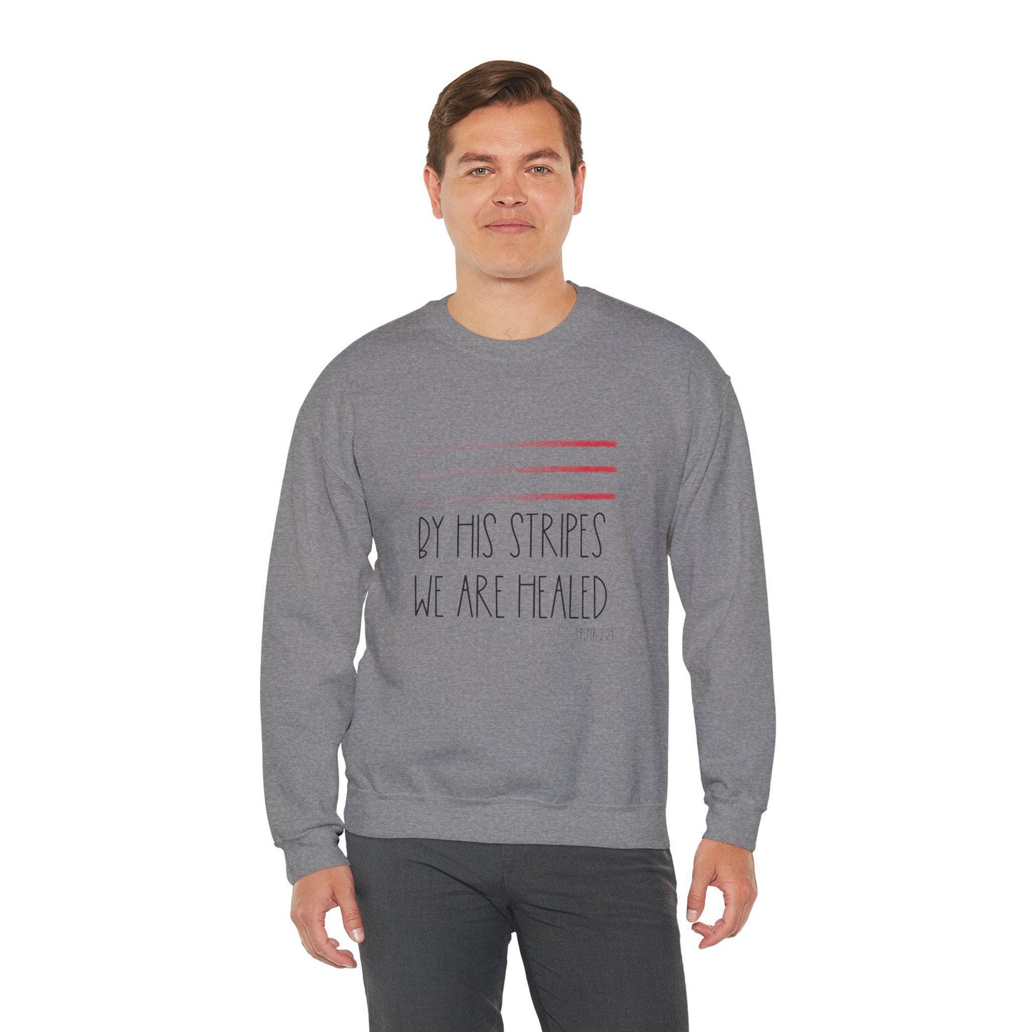 Inspirational Crewneck Sweatshirt: Faith-Based Apparel, Religious Gift, Cozy Christian Wear, Scripture Sweatshirt, Perfect for Everyday