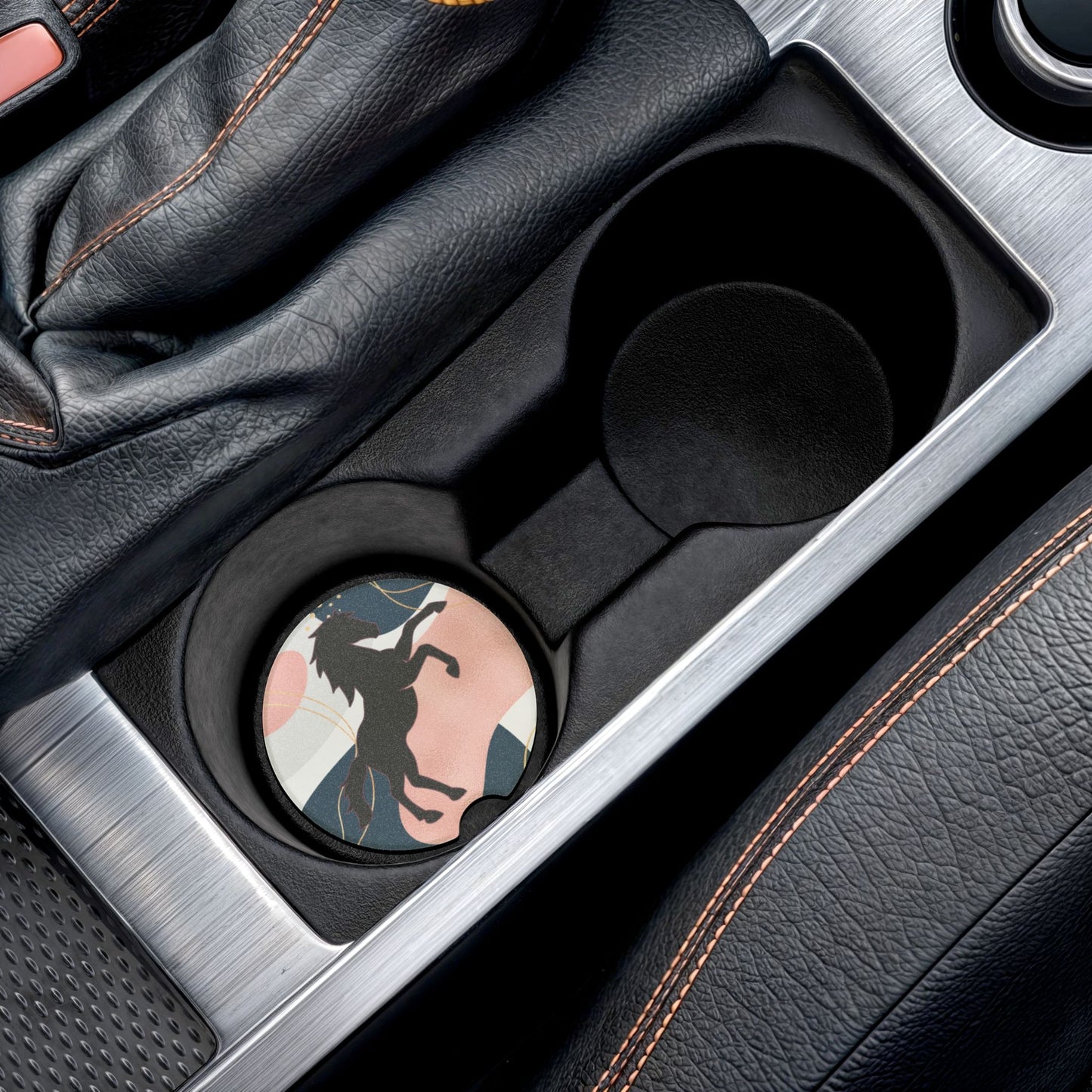Bronco Soapstone Car Coaster