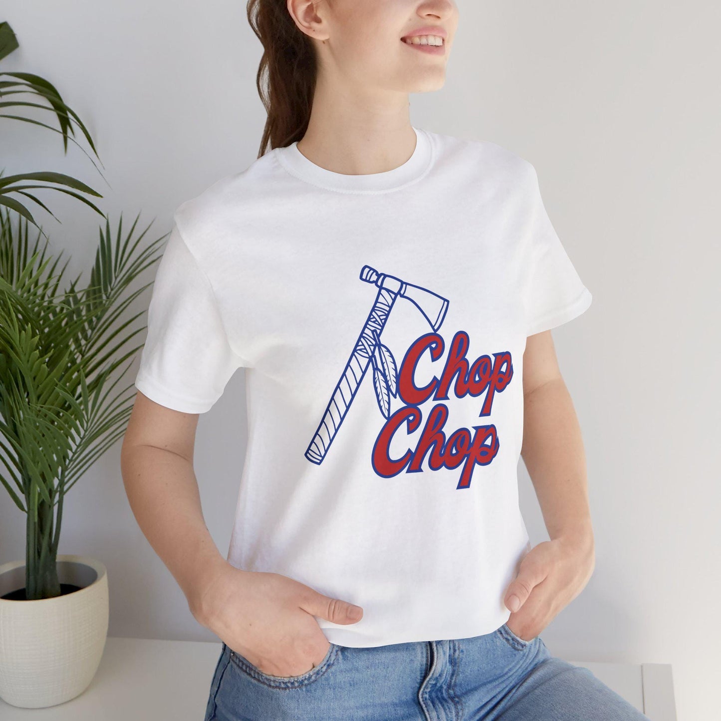 Chop Chop Unisex T-Shirt, Casual Graphic Tee, Gift for Him/Her, Birthday Present, Outdoor Apparel