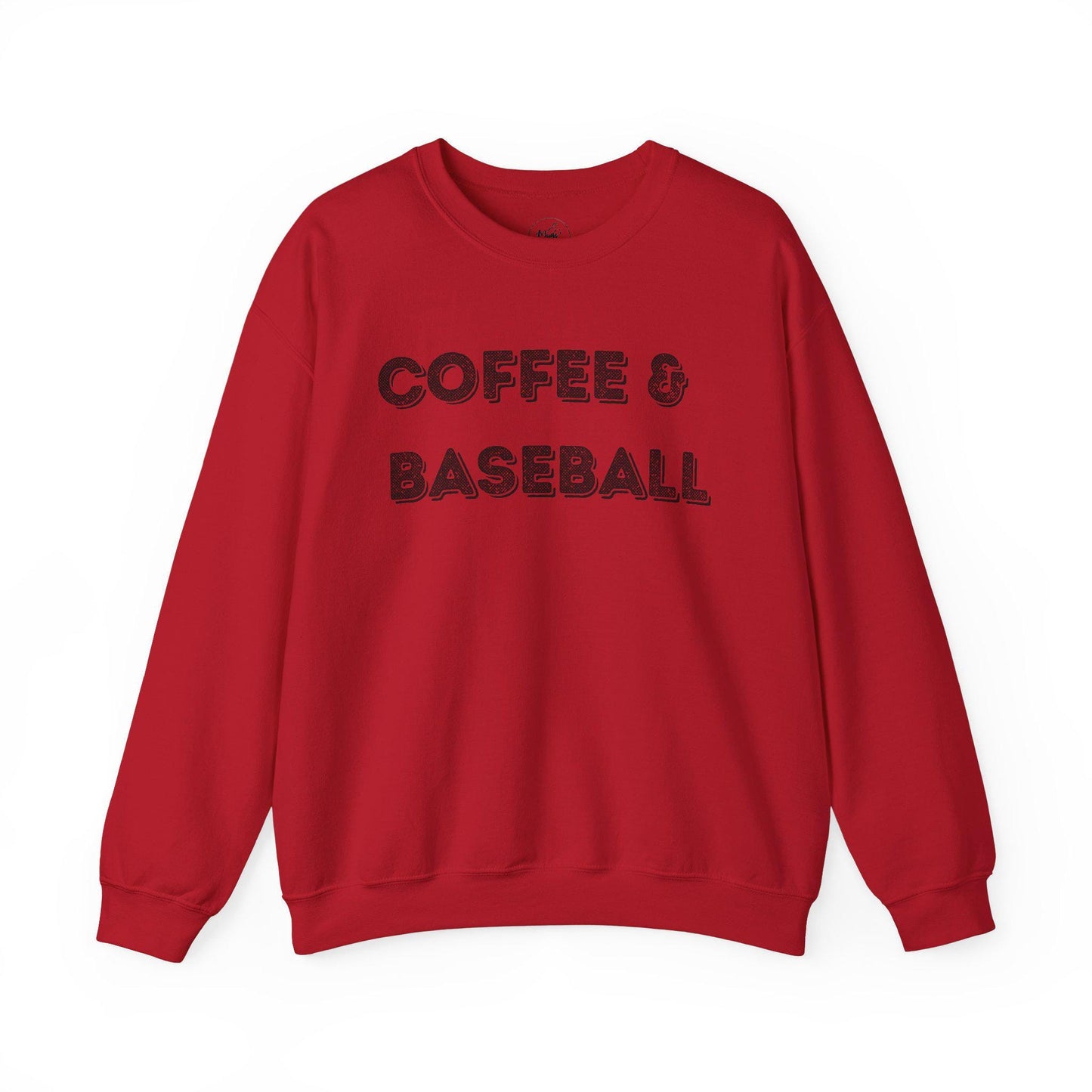 Coffee & Baseball Sweatshirt, Cozy Unisex Sweater for Sports Lovers, Perfect Gift for Baseball Fans, Comfortable Everyday Wear, Ideal for