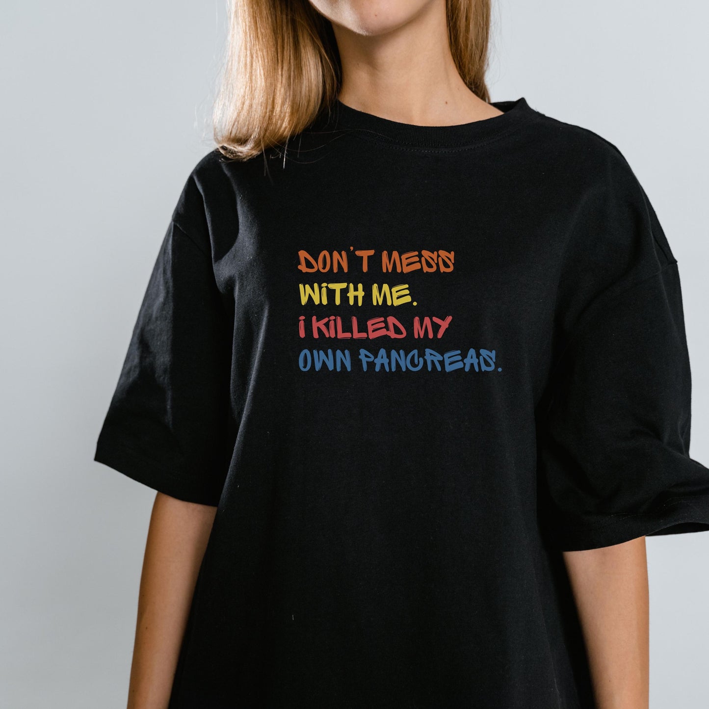 I Killed My Own Pancreas PNG & SVG Files {Sublimation, Prints, Cricut, Silhouette} Humor, Diabetes, Type 1