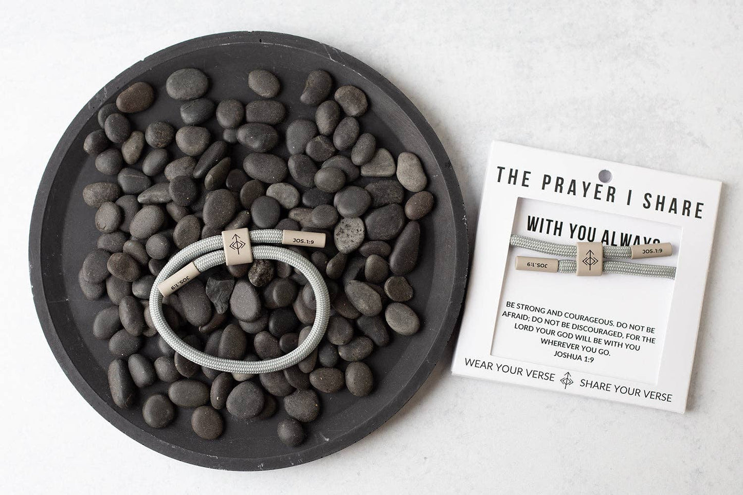 WITH YOU ALWAYS Cord Bracelet | Christian Jewelry |Scripture