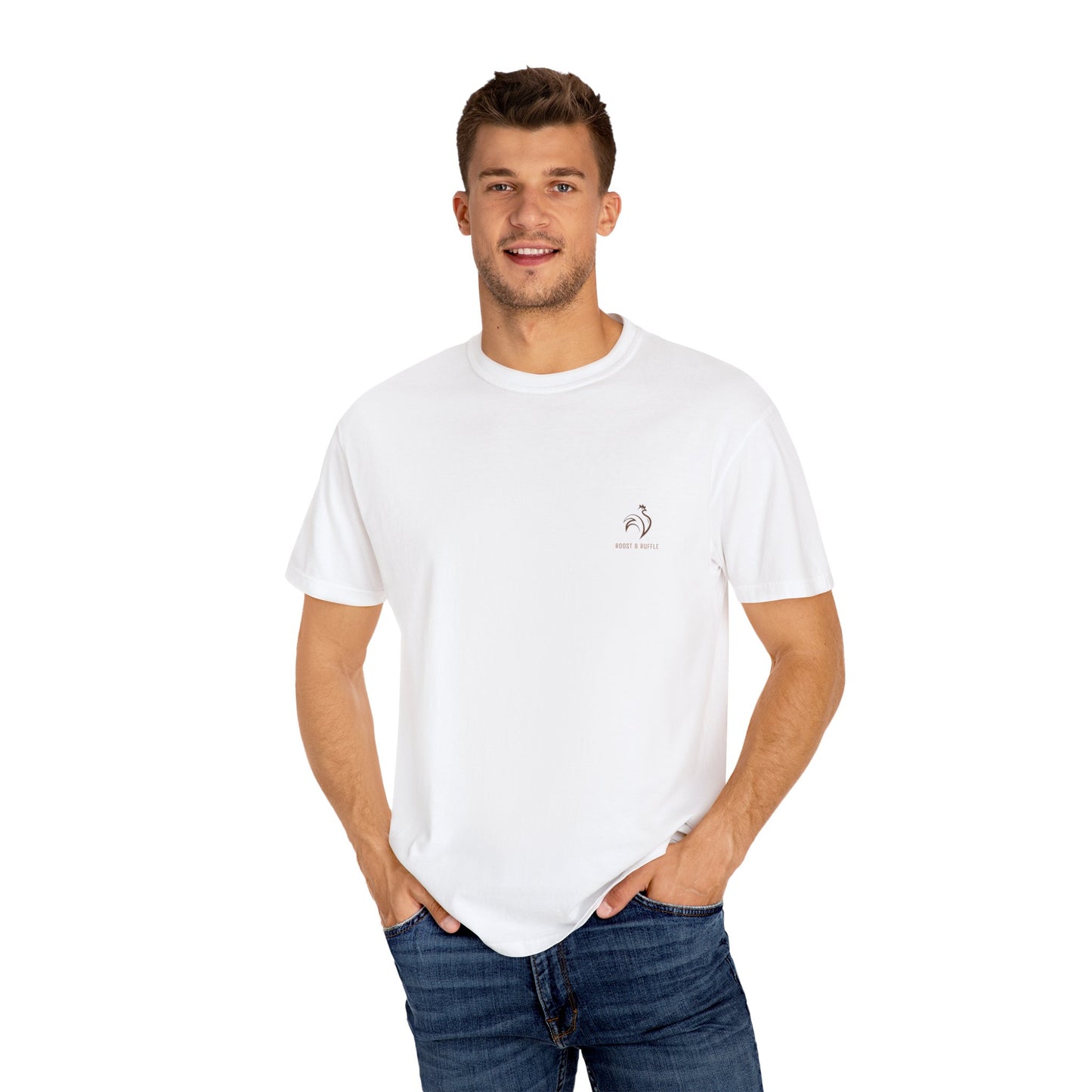 Roost & Ruffle Brand Unisex T-shirt - Gone Cluckin' Fishing T-Shirt