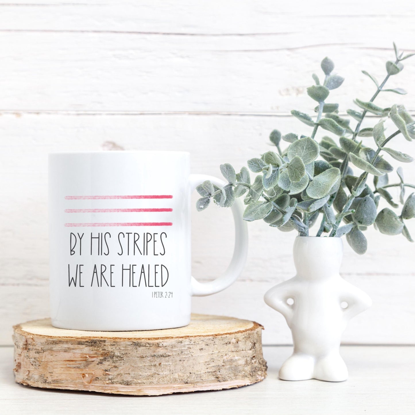By HIS Stripes We Are Healed PNG file, Valentine's Day, Church Girl, Love {Sublimation, Prints, Cricut, Silhouette}