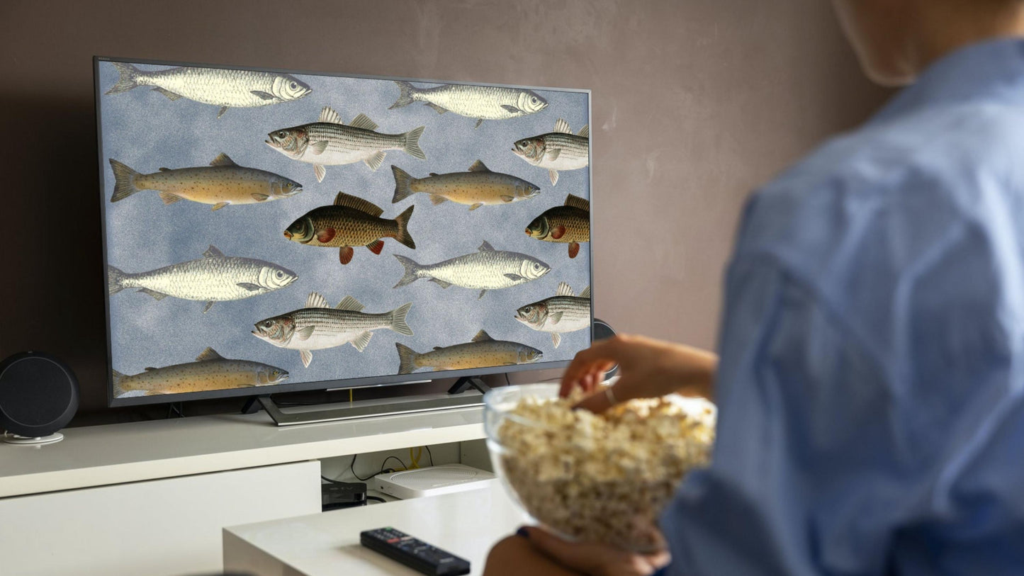 Fisherman Aesthetic Frame Tv Art | Fishing Digital Download Art File | Art for Frame Tv