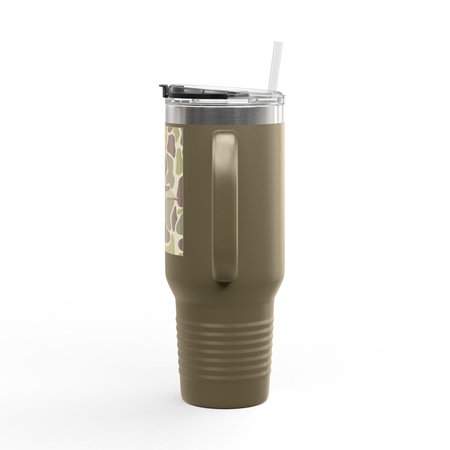 Insulated Duck Camo Travel Mug, 40oz, Hunting Gift, Valentine's Day for him