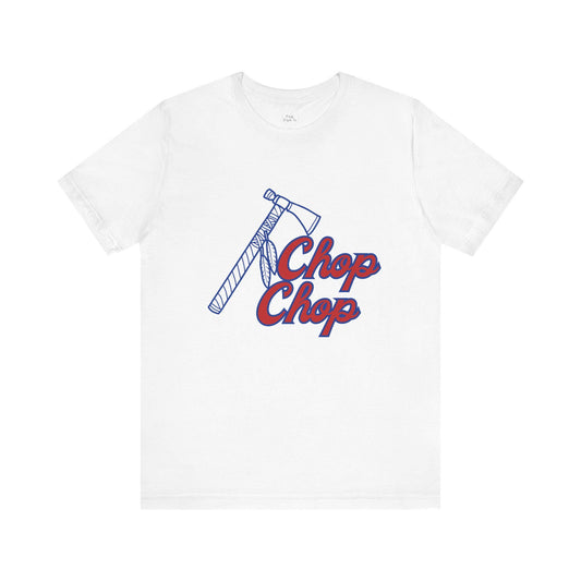 Chop Chop Unisex T-Shirt, Casual Graphic Tee, Gift for Him/Her, Birthday Present, Outdoor Apparel
