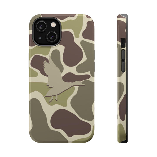 Duck Camo Magnetic Tough iPhone Case