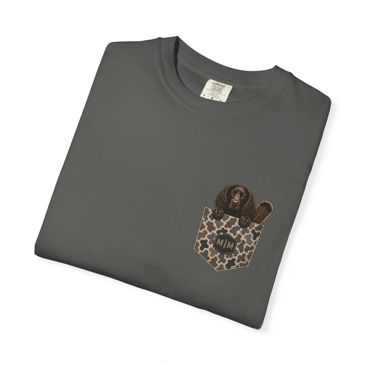 Turkey in Camouflage  Pocket T-Shirt | Hunting Turkey Graphic Tee