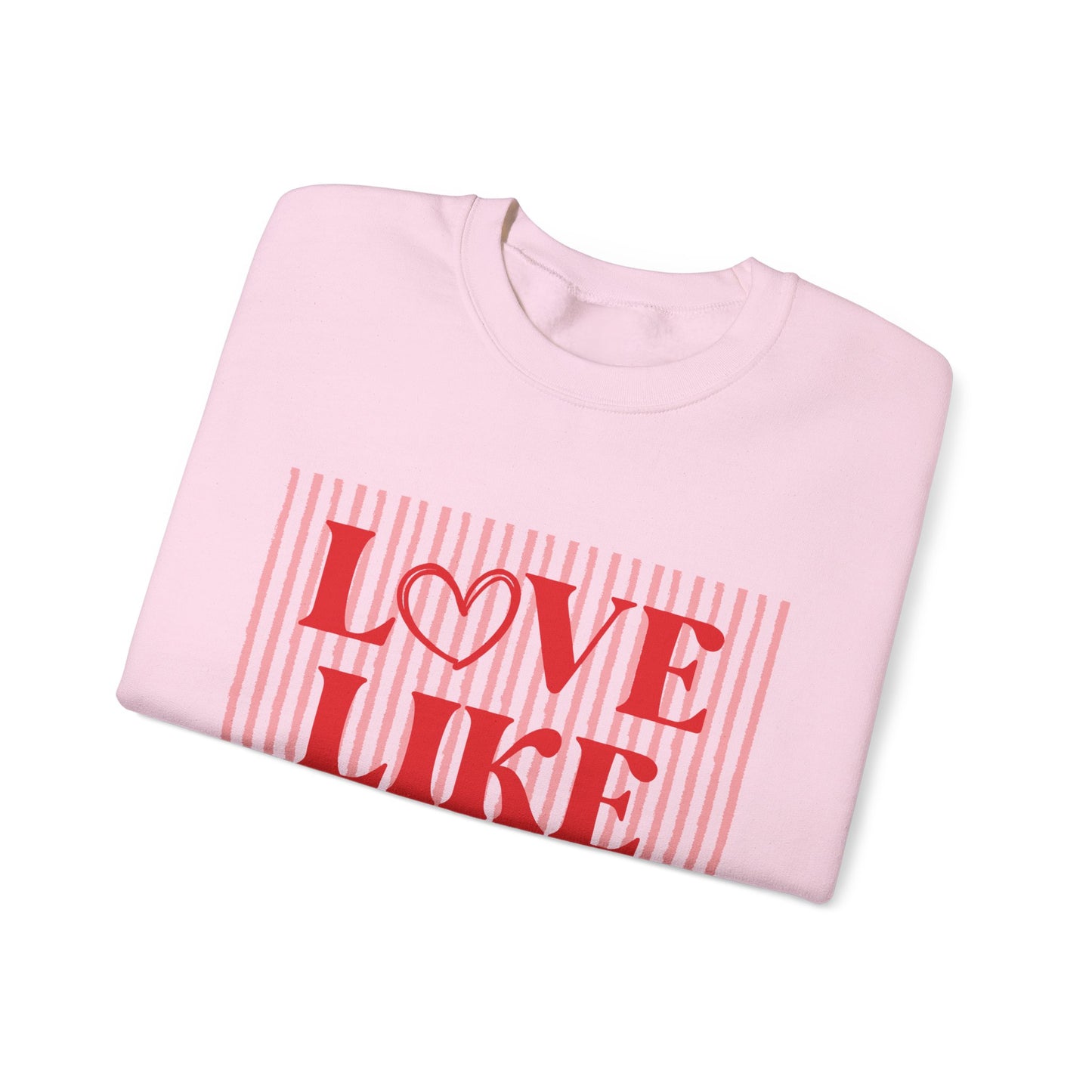 Love Like Jesus Unisex Heavy Blend™ Crewneck Sweatshirt, Valentine's Day
