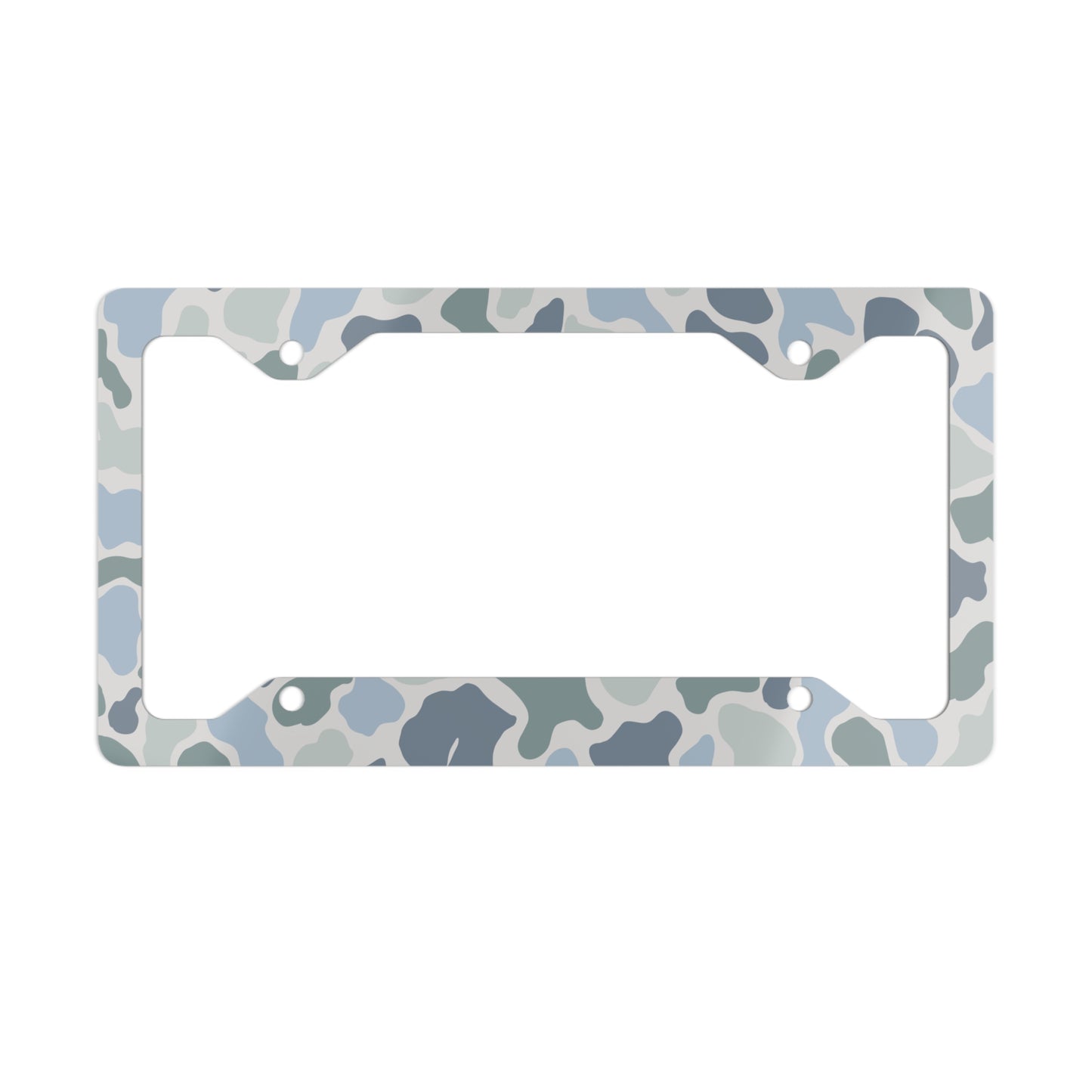Camo Metal License Plate Frame