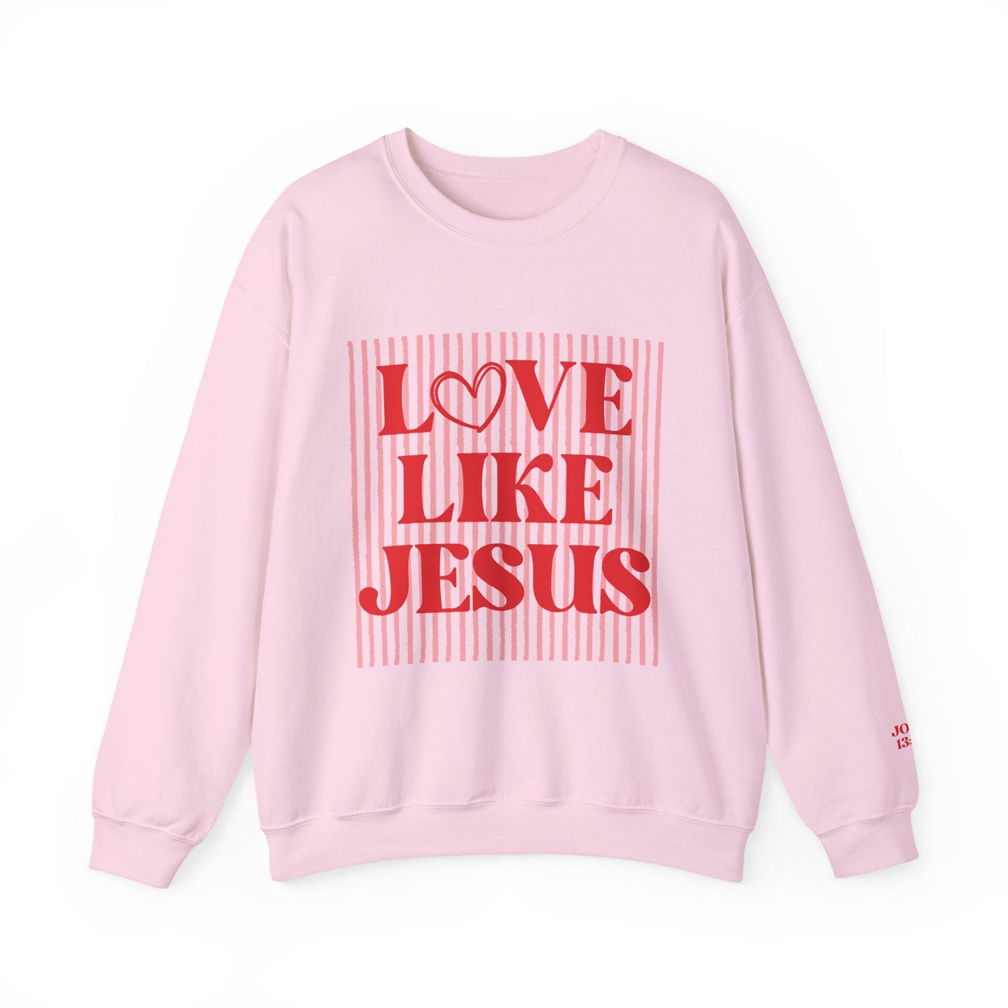 Love Like Jesus Unisex Heavy Blend™ Crewneck Sweatshirt, Valentine's Day
