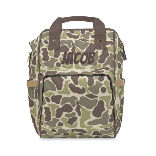 Camo Diaper Backpack {personalized} - Stylish, Practical Baby Bag, Gifts for New Moms, Travel Essentials, Everyday Carrying