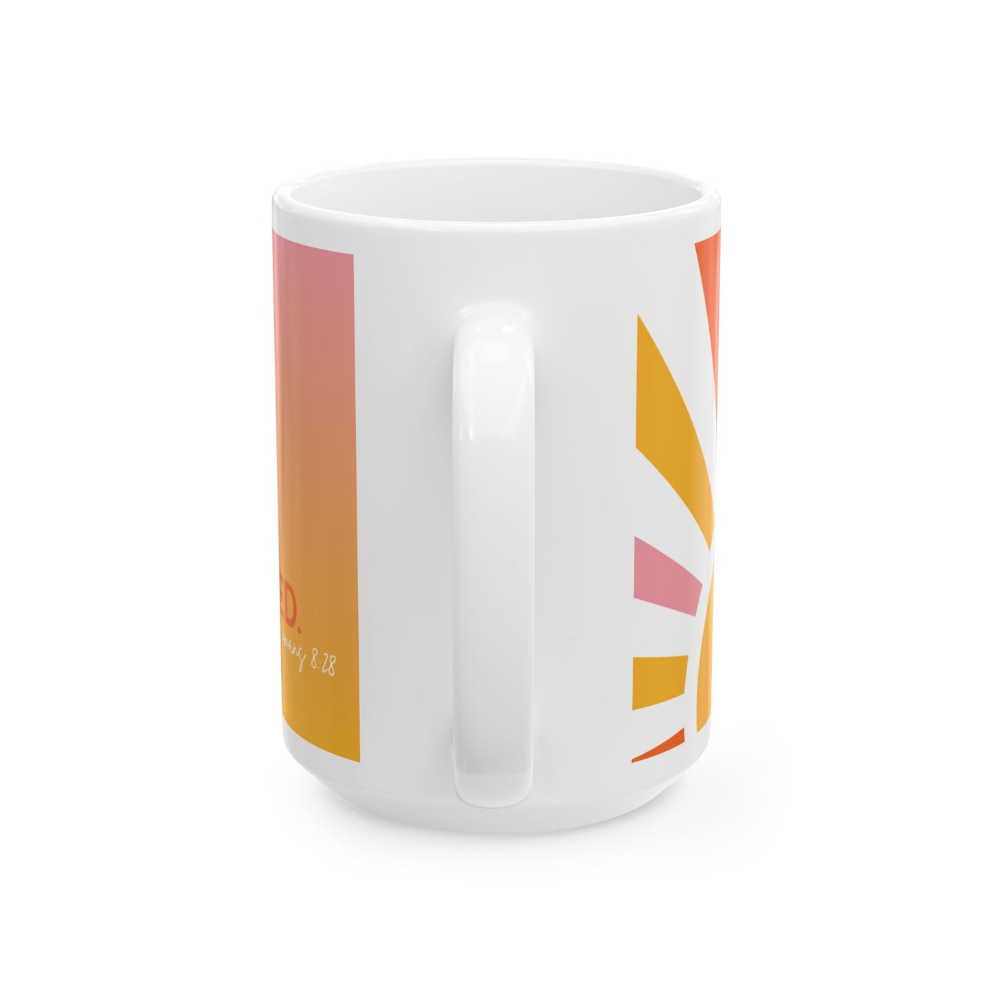Chosen Called Caffeinated Romans 8:28 Ceramic Coffee Mug (11oz, 15oz)