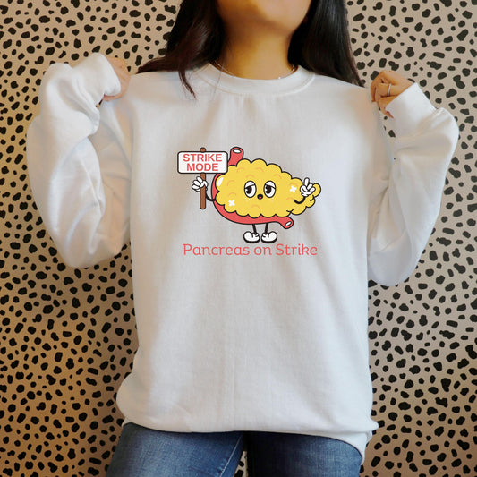 Pancreas on Strike PNG & SVG Files {Sublimation, Prints, Cricut, Silhouette} Humor, Diabetes, Type 1
