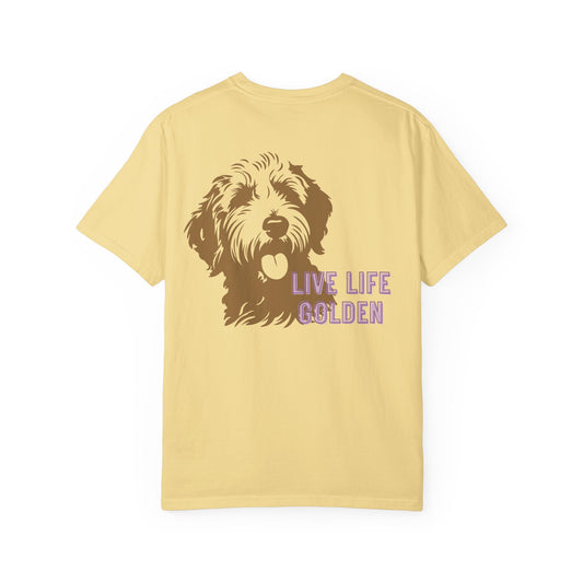 Roost & Ruffle "Live Life Golden" Unisex T-Shirt